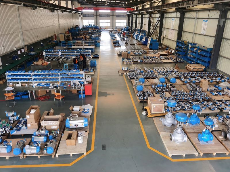 Shanghai Jianggong Valve Manufacturing Co., Ltd. lini produksi pabrikan
