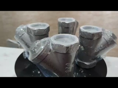 800PSI Stainless steel 304 316 CF8 CF8M BSP NPT Wanita Threaded Y Type Strainer