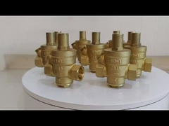 Standard Brass Threaded Piston Type Pressure Reducing Valve untuk pipa air cabang