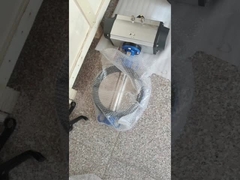 Katup kupu-kupu jenis wafer stainless steel dengan lapisan PTFE dan Pneumatic Actuator