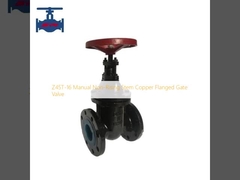 Z45T-16 Manual Non-Rising Stem Tembaga Flanged Gate Valve